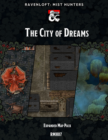 Ravenloft: Mist Hunters The City of Dreams Expanded Map Pack