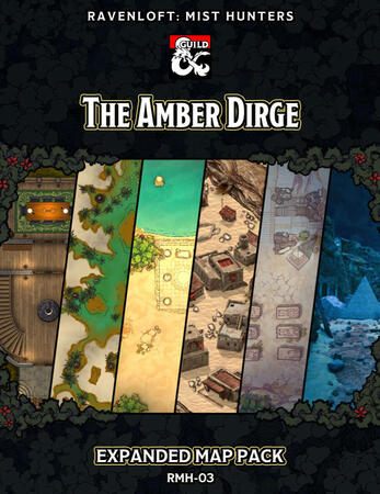 Ravenloft: Mist Hunters The Amber Dirge Expanded Map Pack Ravenloft: Mist Hunters The Amber Dirge Expanded Map Pack